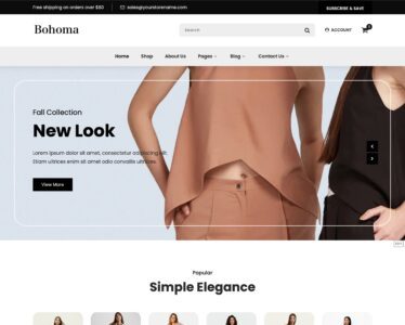 NWPT Bohoma Pro (Nordic WP Theme)