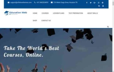 Education Web (screenshot desktop)