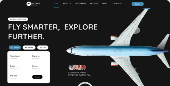 Air Ticket Booking Pro (Omega Themes)