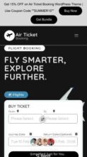 Air Ticket Booking Pro (screenshot mobile)