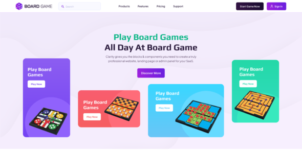 Board Games Pro (Omega Themes)