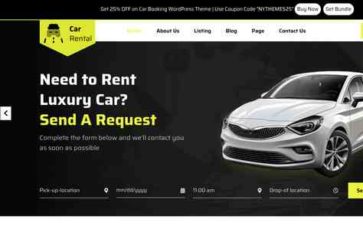 Car Booking Pro (screenshot desktop)