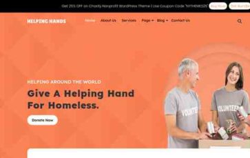 Charity Nonprofit Pro (screenshot desktop)