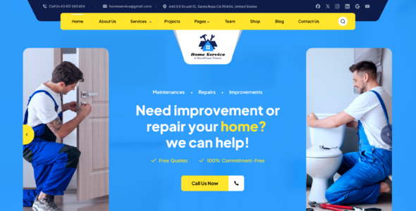 Cleaning Maintenance Pro (Omega Themes)