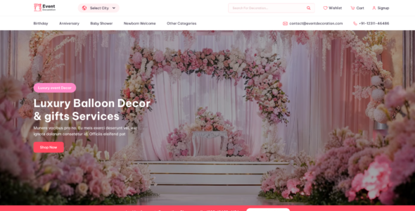 Event Decorations Pro (Omega Themes)