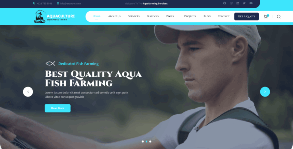 Fishery Services Pro (Omega Themes)