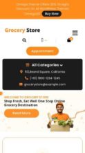 Grocery Shopping Store Pro (screenshot mobile)