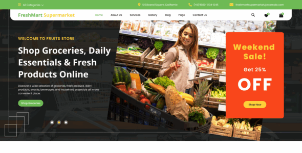 Local Supermarket Pro (Omega Themes)