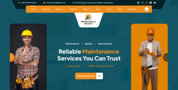 Maintenance Works Pro (Omega Themes)
