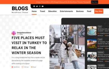 Omega Blogger Pro (screenshot desktop)