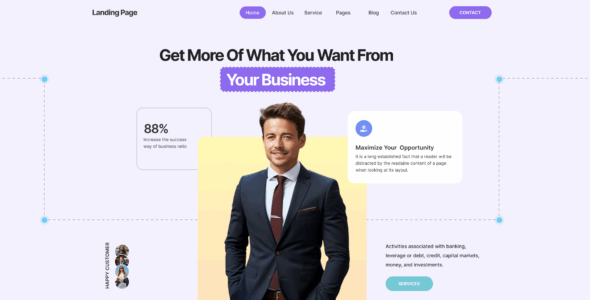 Responsive Landing Page Pro (Omega Themes)