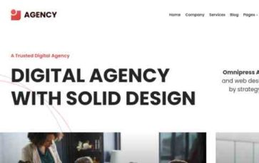 Omnipress Agency Pro (screenshot desktop)