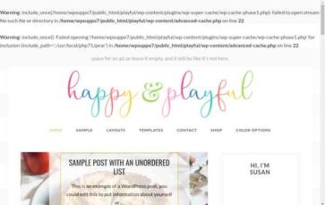 Happy & Playful (screenshot desktop)
