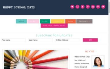 Happy School Days (screenshot desktop)