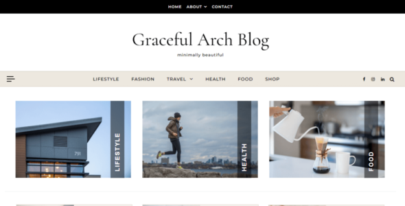 Graceful Arch Blog (Optima Themes)