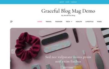 Graceful Blog Mag Pro (screenshot desktop)