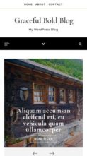 Graceful Bold Blog (screenshot mobile)