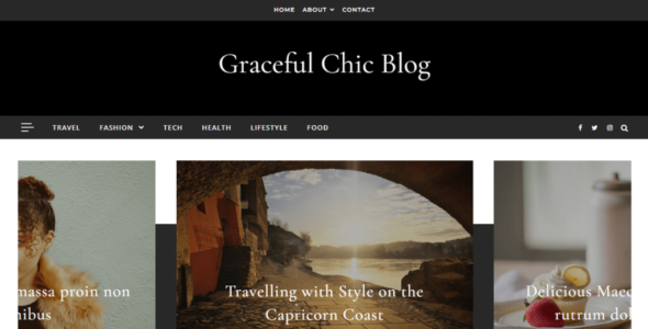 Graceful Chic Blog (Optima Themes)
