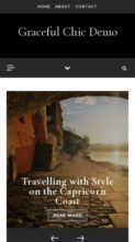 Graceful Chic Blog (screenshot mobile)
