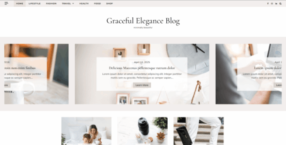 Graceful Elegance Blog (Optima Themes)