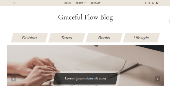 Graceful Flow Blog Pro (Optima Themes)