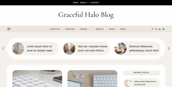 Graceful Halo Blog Pro (Optima Themes)