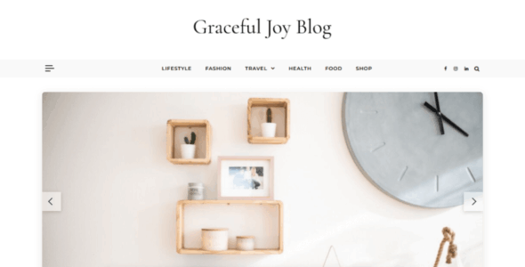 Graceful Joy Blog Pro (Optima Themes)
