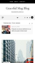 Graceful Mag Blog Pro (screenshot mobile)