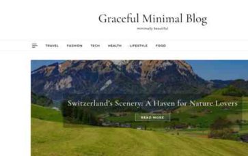 Graceful Minimal (screenshot desktop)