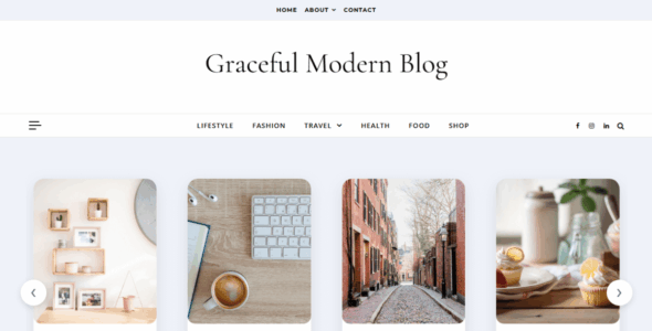 Graceful Modern Blog Pro (Optima Themes)