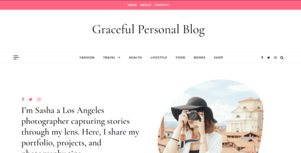 Graceful Personal Blog Pro (Optima Themes)