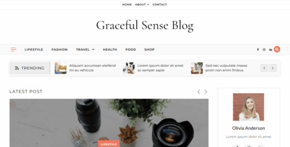 Graceful Sense Blog Pro (Optima Themes)