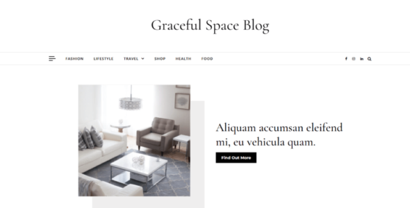 Graceful Space Blog (Optima Themes)