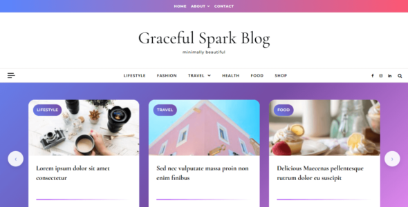 Graceful Spark Blog Pro (Optima Themes)