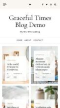 Graceful Times Blog (screenshot mobile)