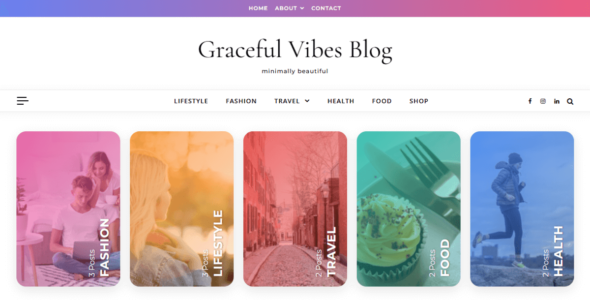 Graceful Vibes Blog Pro (Optima Themes)