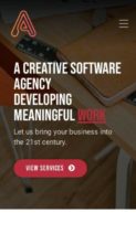 Organic Agency (screenshot mobile)
