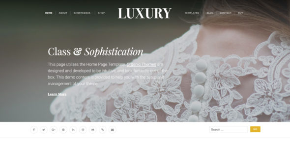 Organic Luxury (Organic Themes)