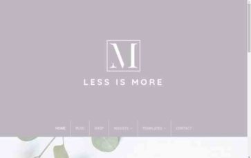 Organic Min (screenshot desktop)