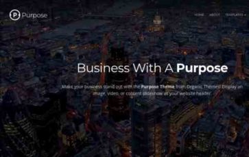 Organic Purpose (screenshot desktop)