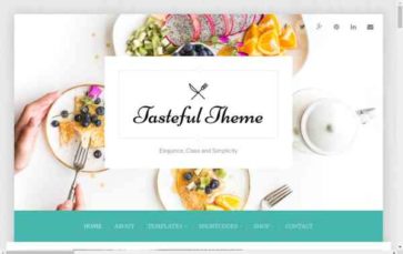 Organic Tasteful (screenshot desktop)