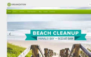 Organization (screenshot desktop)