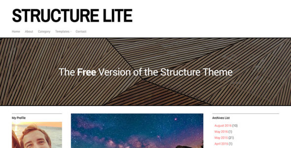 Structure Lite (Organic Themes)