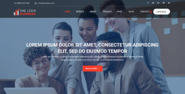 Business Consulting Pro (Ovation Themes)