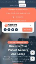 Camera Rental Pro (screenshot mobile)