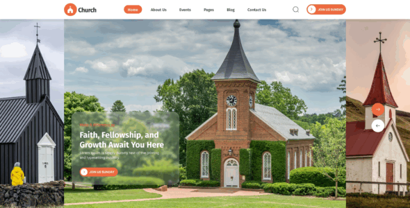 Church Community Pro (Ovation Themes)