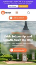 Church Community Pro (screenshot mobile)