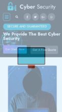 Cyber Security Services Pro (screenshot mobile)