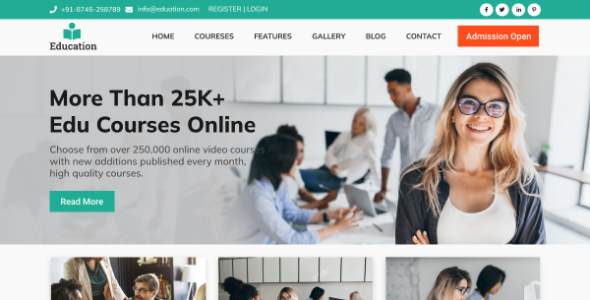 Education Academy Coach Pro (Ovation Themes)