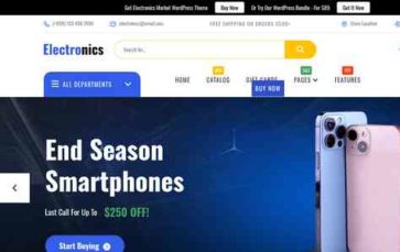 Electronics Market Pro (screenshot desktop)